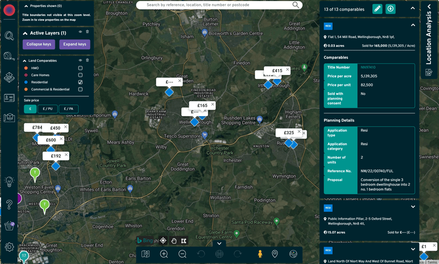 Land comps image 1