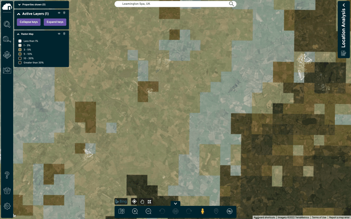 Radon Map Nimbus Maps