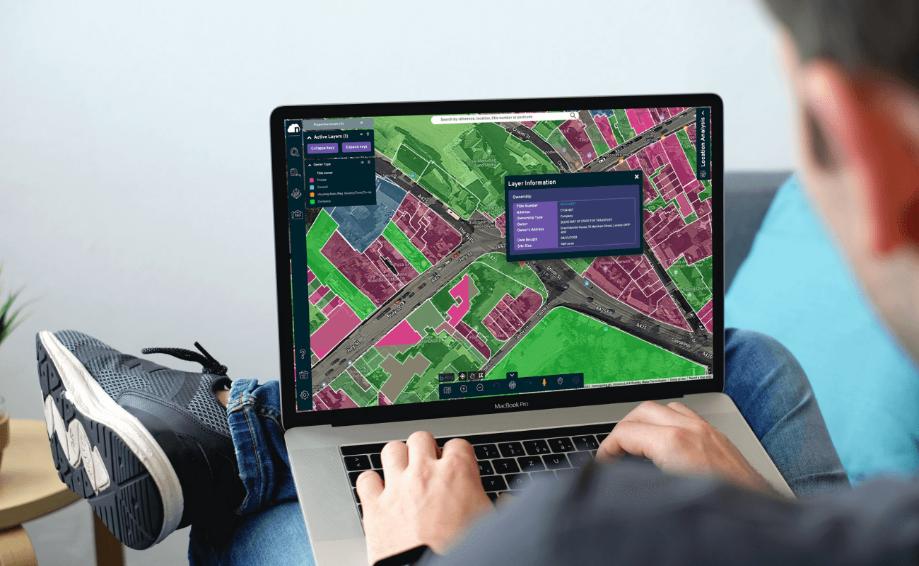 Land Registry Search Nimbus® Maps