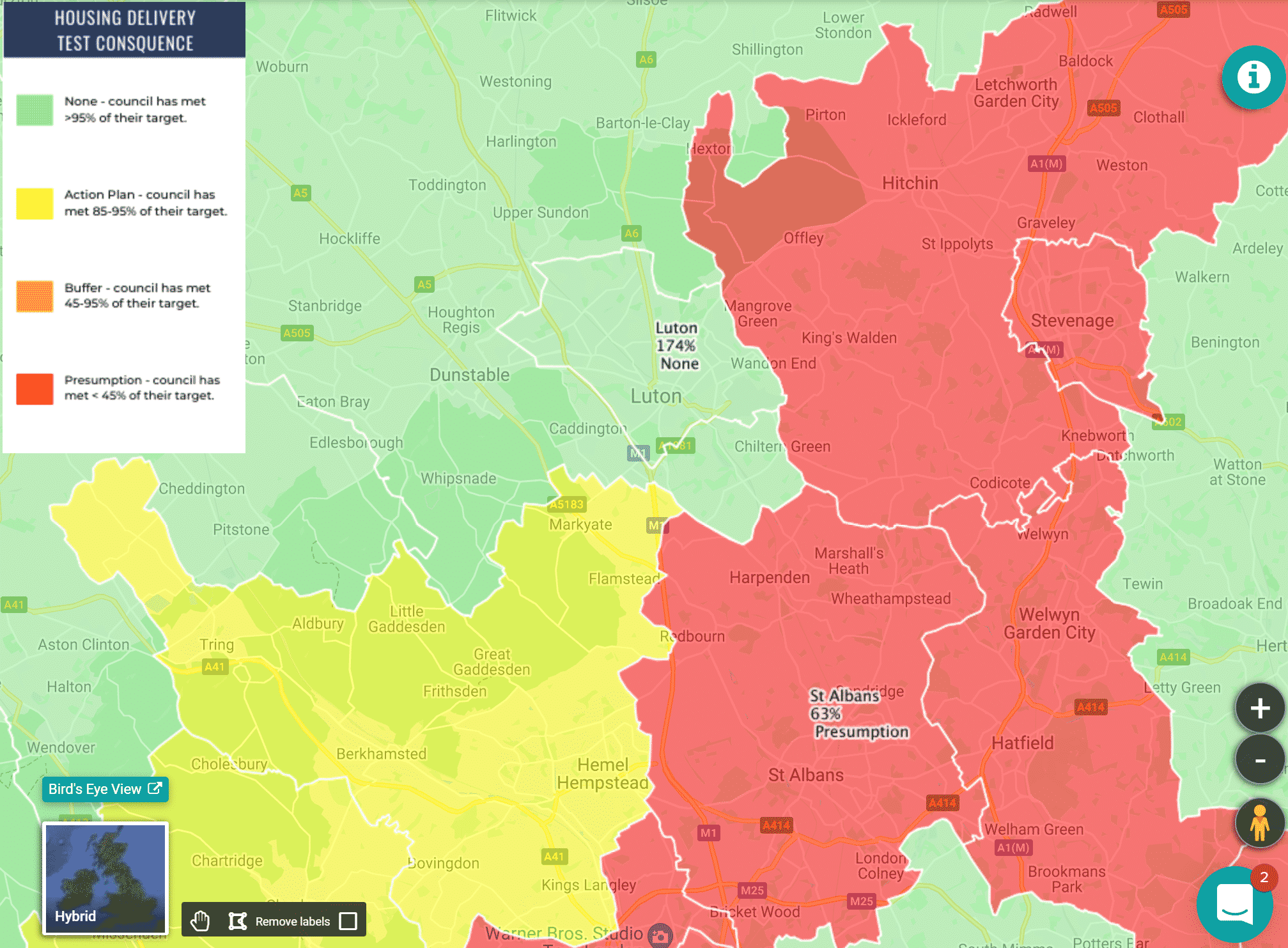 Overlays explained Nimbus® Maps