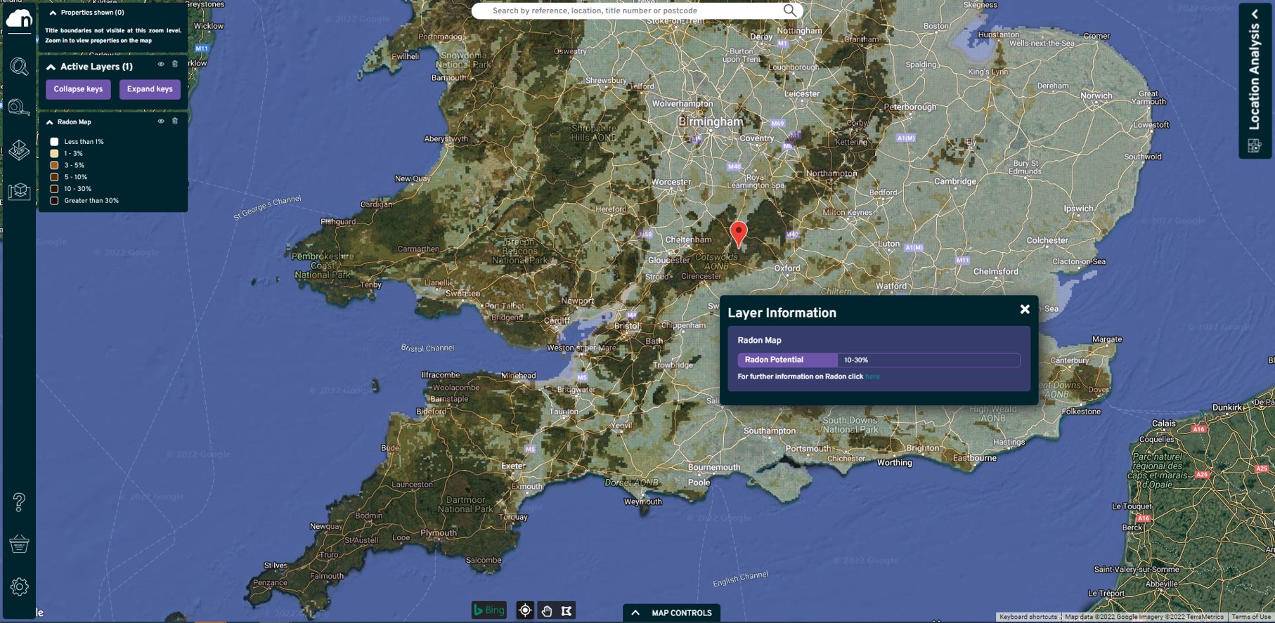 New Feature - Radon Map